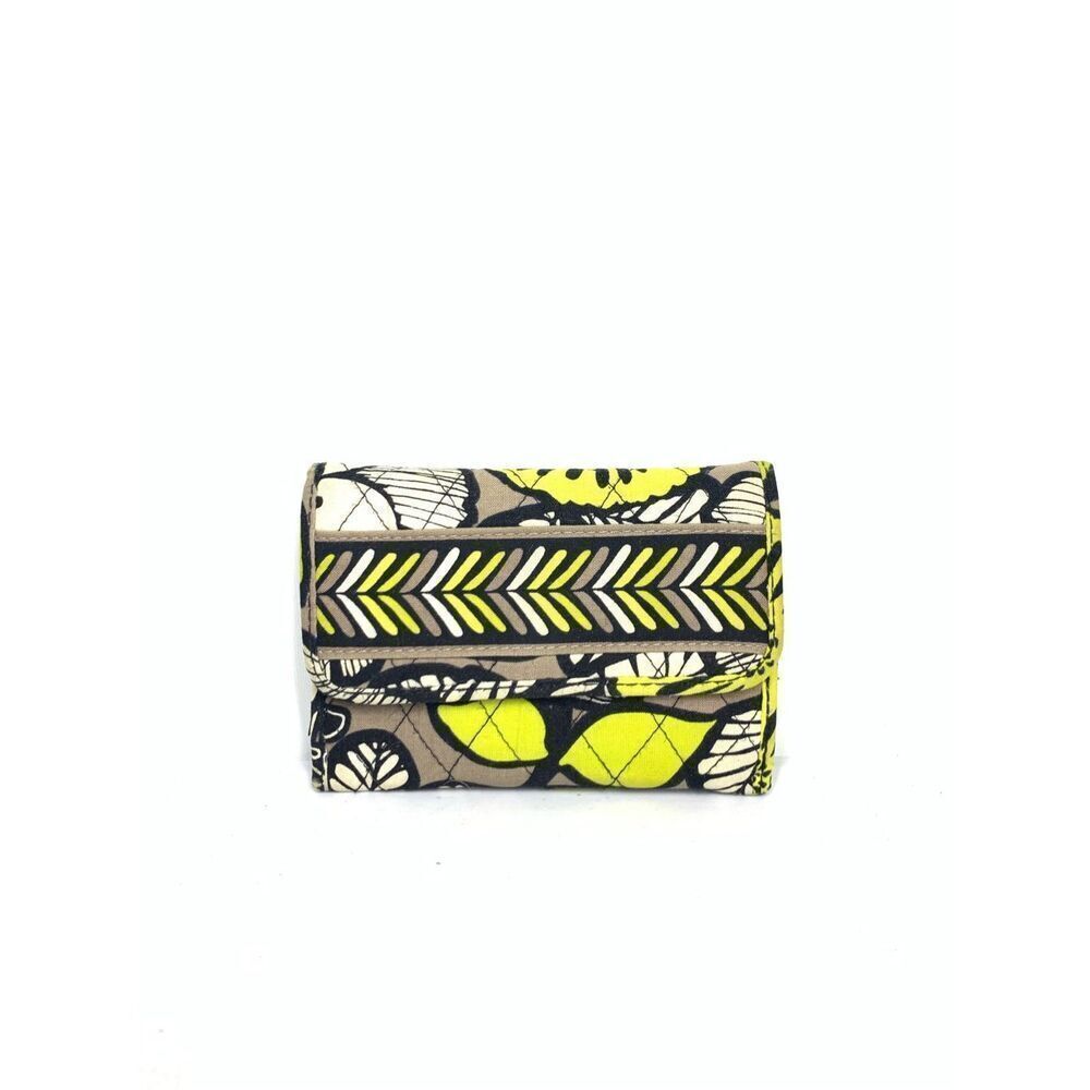 Vera Bradley Euro Small Wallet in Citron